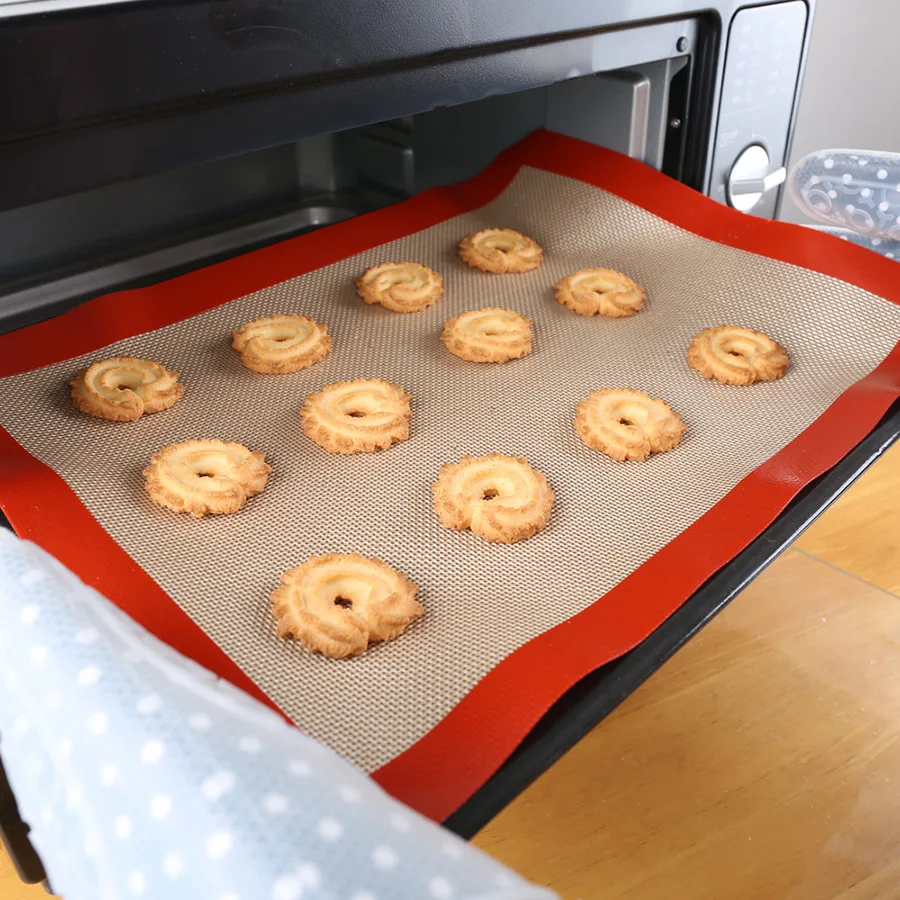 Large Bpa Free Professional Grade Liner Sheets Non-silp Durable Silicone Macaron Baking Mat For Oven