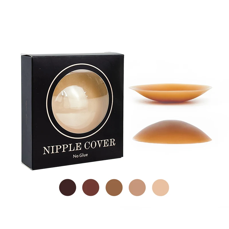INVISFEEL Hot selling push-up underwear bra pad lifting silicone nipple cover reusable nipple cover