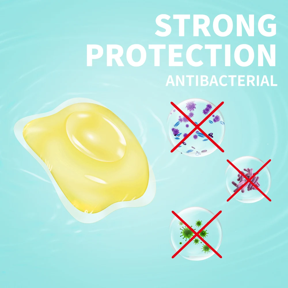 FAMOUS professional private label detergent capsule manufacturer laundry pods