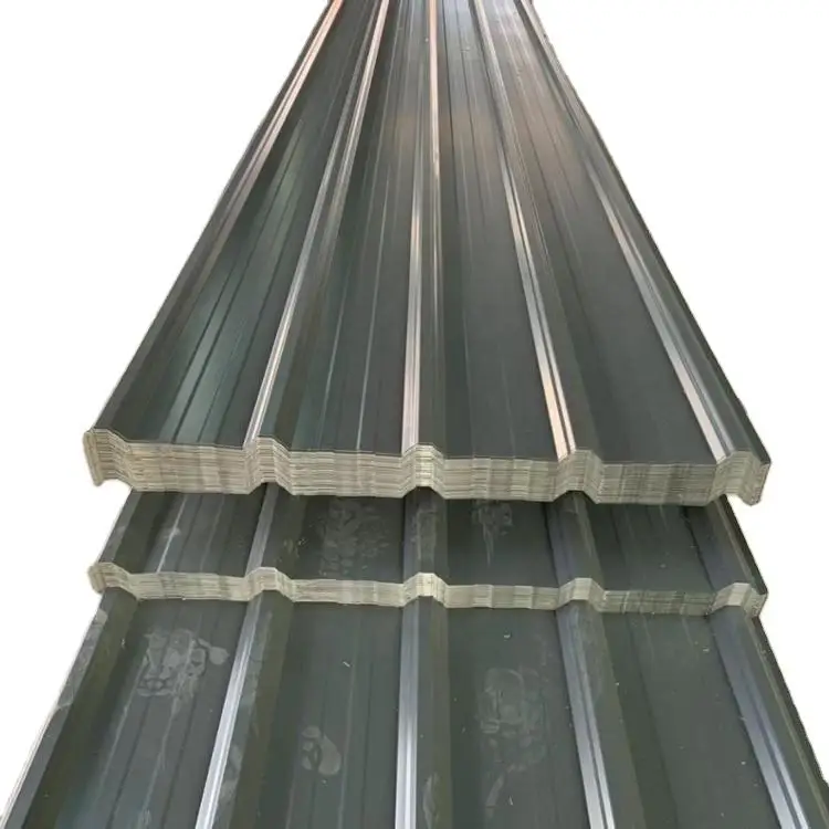 Roof Steel Material Dx51d, Dx52D, Dx53D Zinc Coated Corrugated Galvanized Steel Roofing Sheet