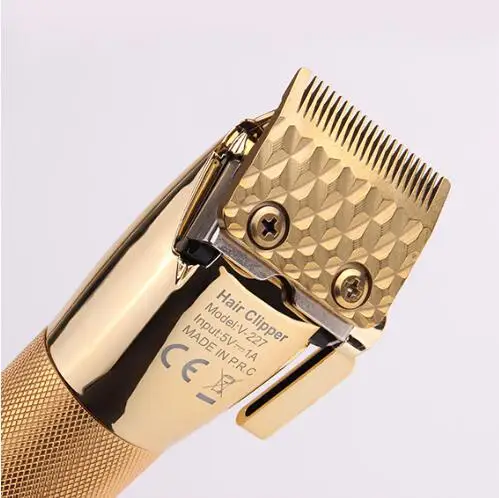 FANGJU Electric Rechargeable Hair Salon Barber Shop Cordless Shaving Hair Trimmer Cutting Machine Razor