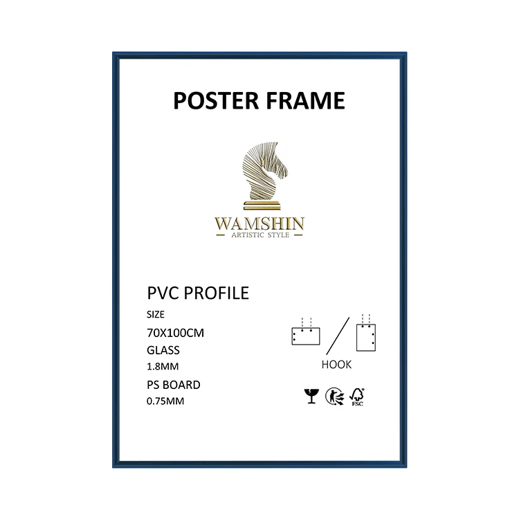 Customized wholesale wood Plastic Photo Collage Frame Room decoration Background Hanging Picture diploma Frame