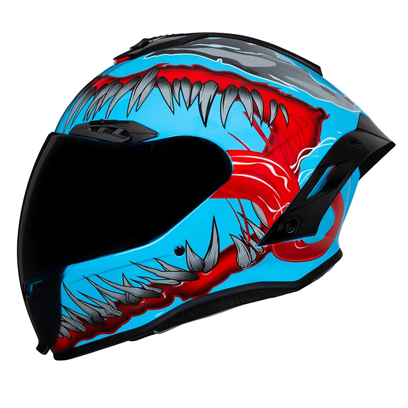 Мотоциклетный шлем с длинным козырьком, wlt-109