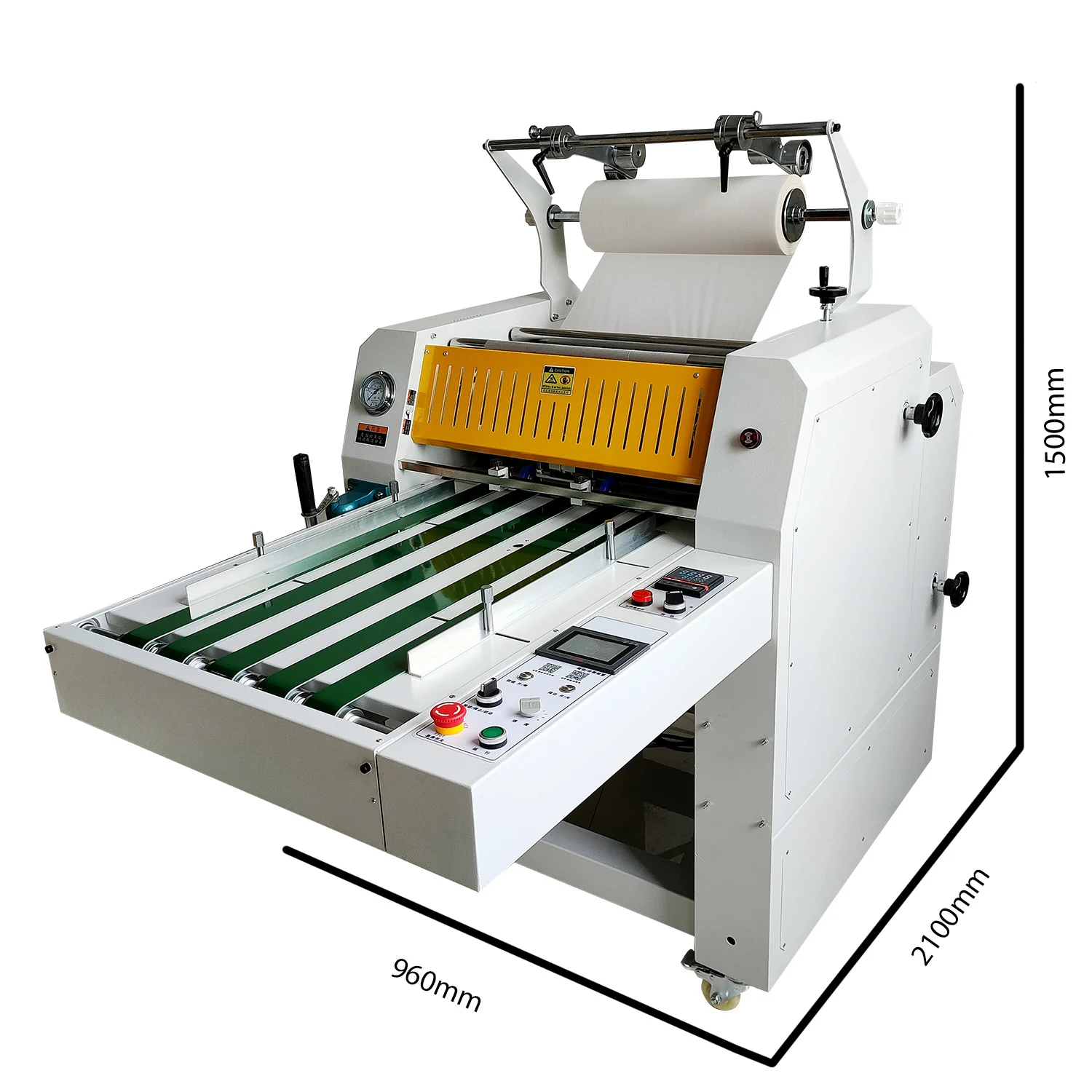 Factory price Automatic Cutting 390mm To 720mm Laminator Heating Tape Paper Table Laminating Machine