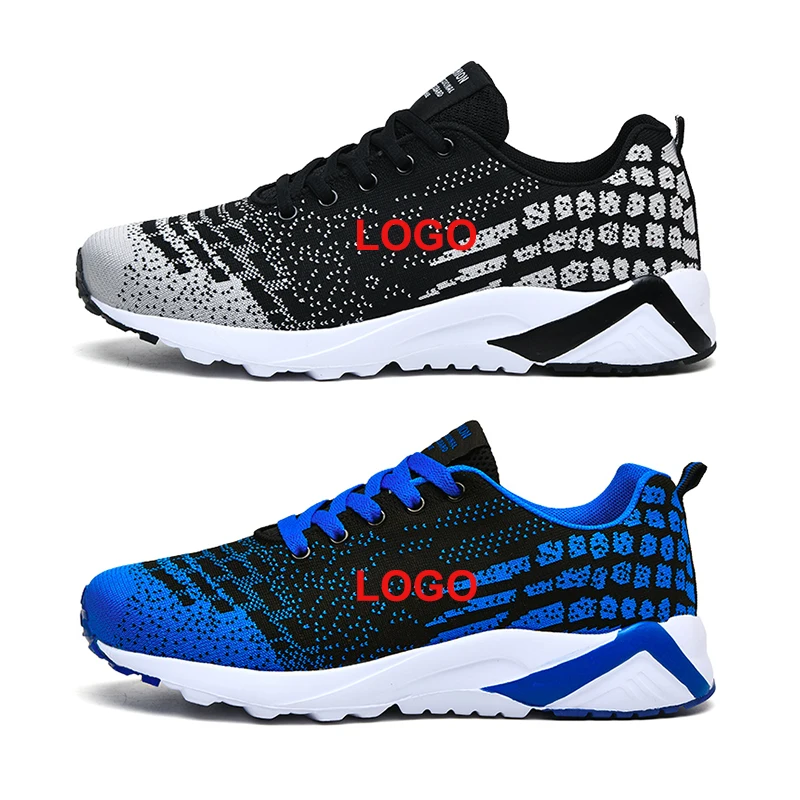Индивидуальная обувь, брендовая обувь с логотипом, мужская повседневная спортивная обувь для бега