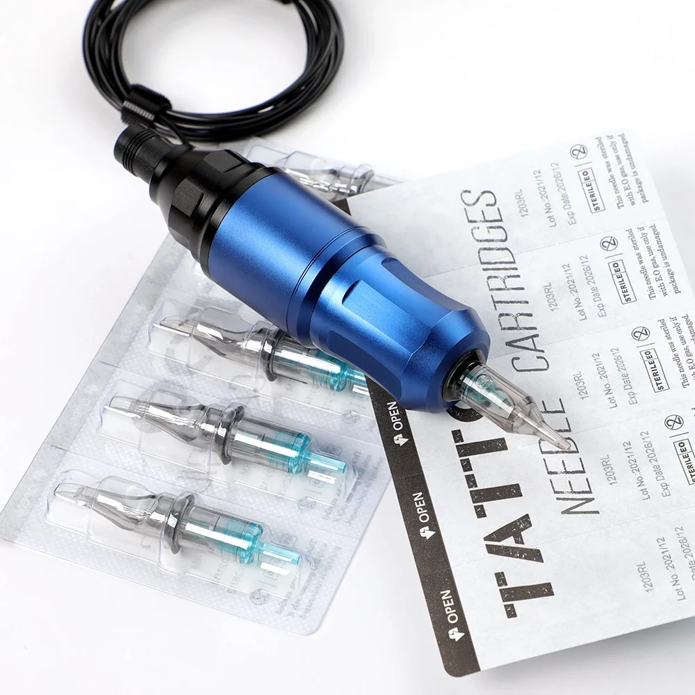 2022 wireless tattoo rotary machine pen permanent makeup and tattoo new hollow cup motor tattoo machine