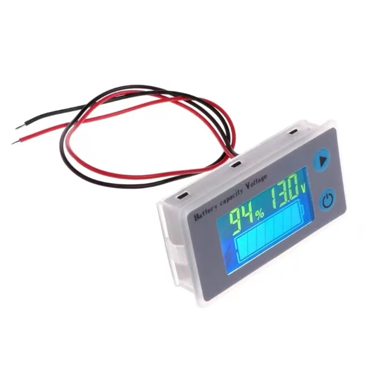 Js-C33 Lithium Battery Voltage C Acity Indicator Meter Tester For Lead-Acid Battery