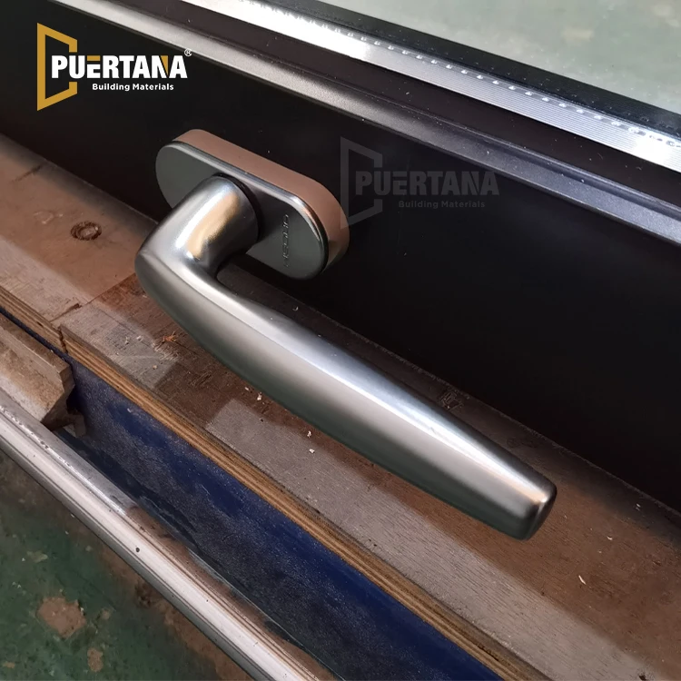 Thermal Break Aluminium Gas Strut Pass Through Windows Top Hung Aluminum Push Out Flip Up Awning Window For Kitchen Bar