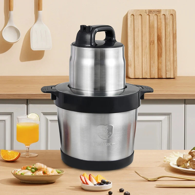 New professional kitchen expert 6L 1000W large power motor multifunctional food vegetable onion meat veggie chopper processor