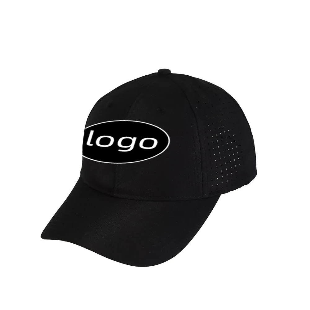 Кепка унисекс из нейлона и полиэстера уличная дышащая От Солнца с 3D вышивкой для спорта тенниса логотипом под заказ 6 панелей на лето