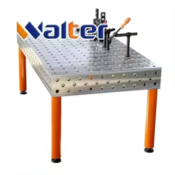 3D Steel Q355 Nitrided welding table with complete kits accessories D28 D16 stops spacer block cast iorn OEM  3D welding table