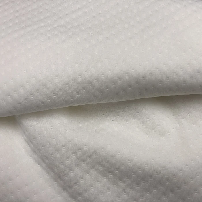 100% Polyester 160gsm Jacquard Knitted Fabric for Mattress