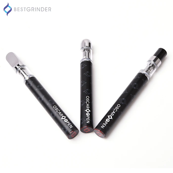 
2019 New disposable vape Oscar pen custom logo180mah battery with cbd cartridge 
