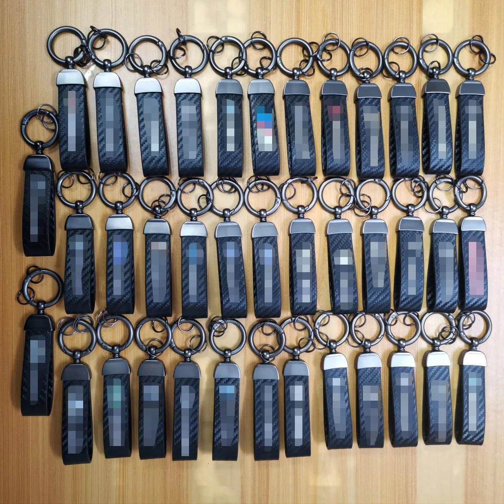 Wholesale Stock Cheap Various Auto Accessories Leather Car Keychains