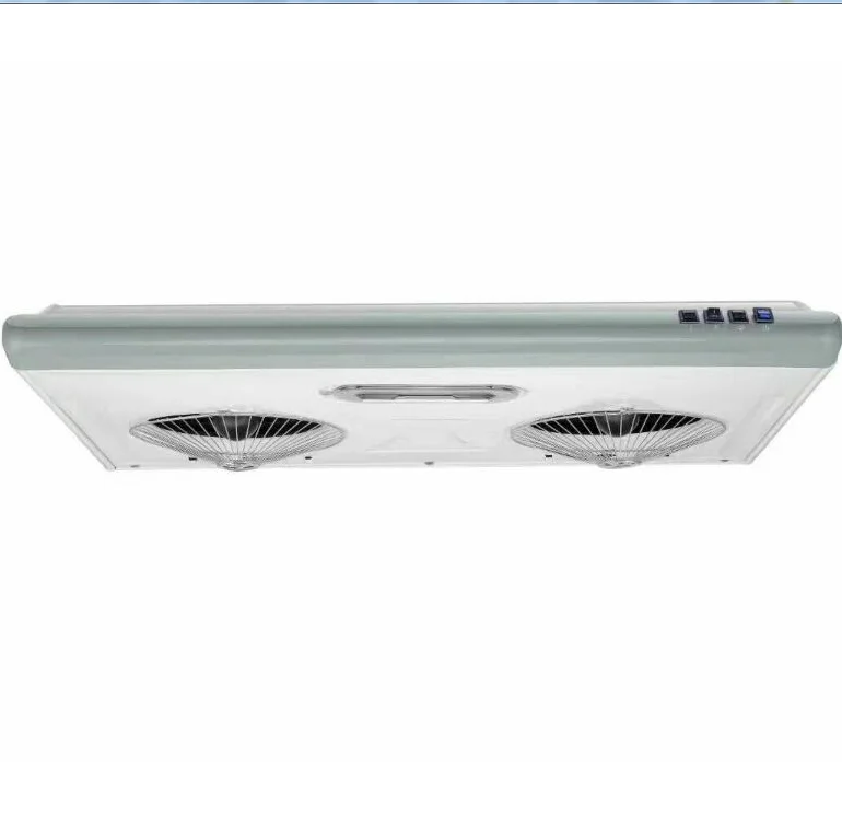 Range Hood Push Button Control Kitchen Chimney Hood 2 led light Commercial Hotel Slim Cook Hood