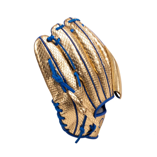 gold python leather  baseball outfield glove trophy baseball & softball gloves