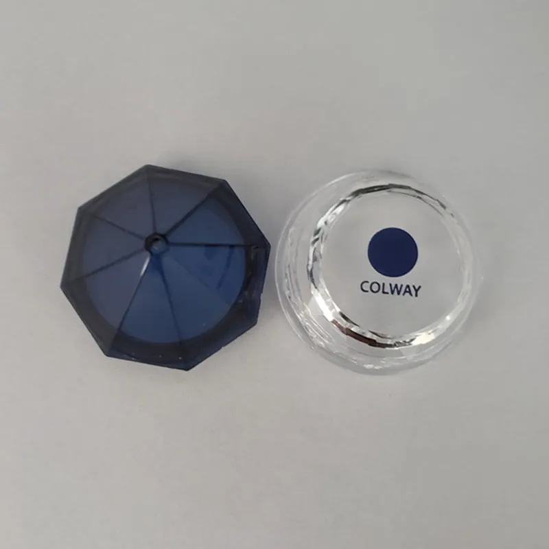 Баночка для крема ромбовидной формы 5 г, контейнер для теней для век, банка для пудры с блестками ромбовидной формы