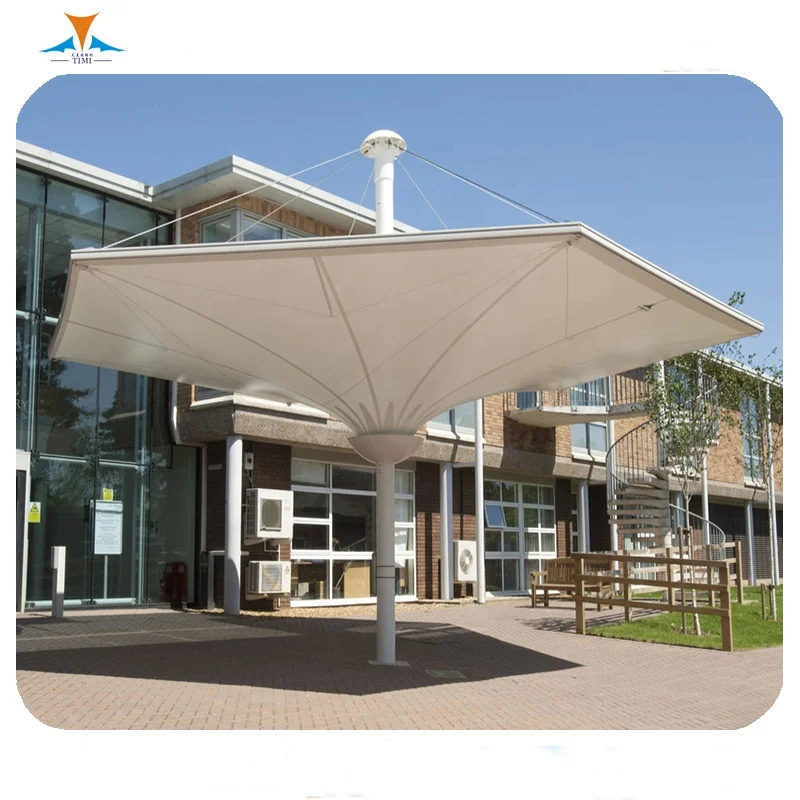 TIMI outdoor landscape tensile Canopy umbrella fabric strength membrane structure