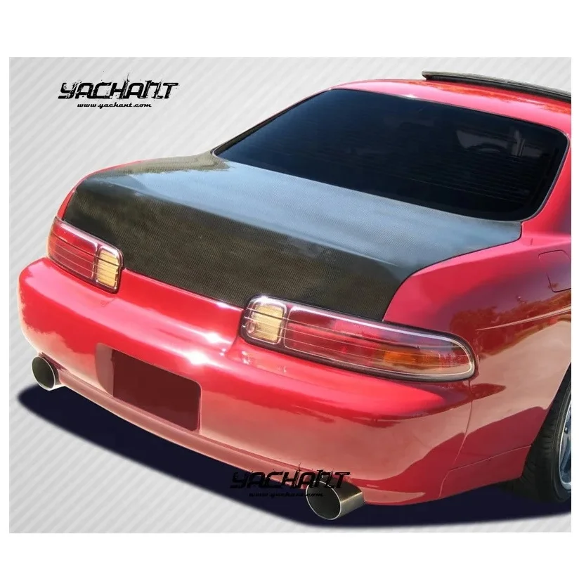 Carbon Fiber 1991 to 2000 LEXUS SC300 SC400 OEM Style Lid Boot Trunk Body Kit For SC300 SC400