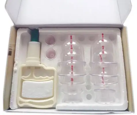 hot selling Gift box packed Factory wholesales Vacuum Massage body Cupping Device set cupping