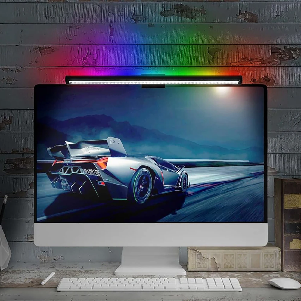 Computer Monitor Light Bar For Modern Desks Room Computer Screen USB Touch Light Powered Dimmable Screen Led Light Bar Desk Lamp