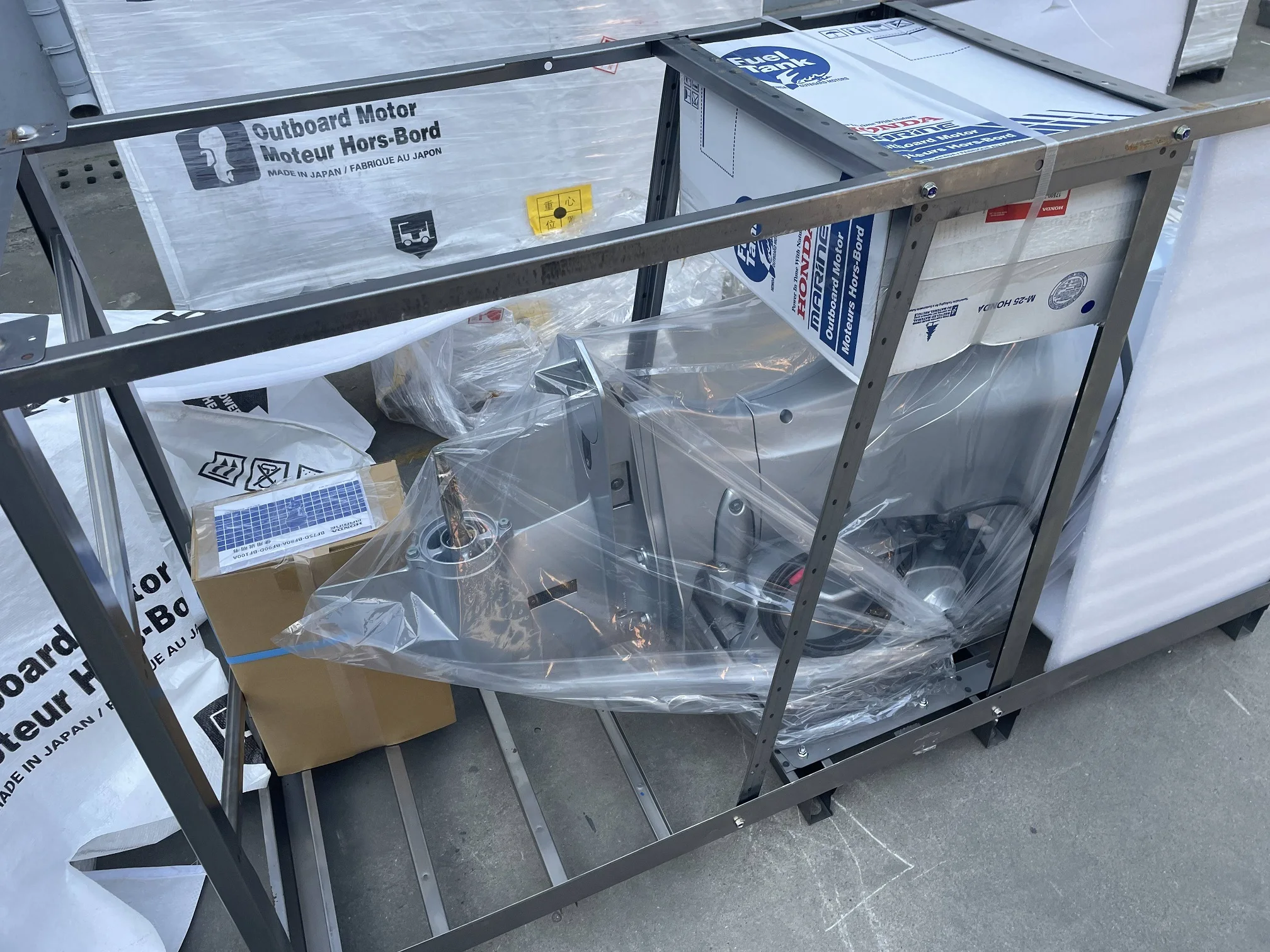 Good condition Authentic hondas 4 stroke BF250DXRD marine motor for fishing boats use