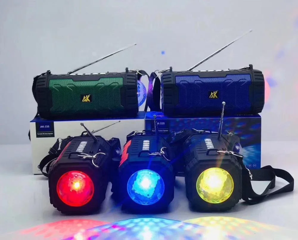 sound box mini altavoz,boombox portable hifi subwoofer,loudspeaker box outdoor blue tooh speaker for party with disco light