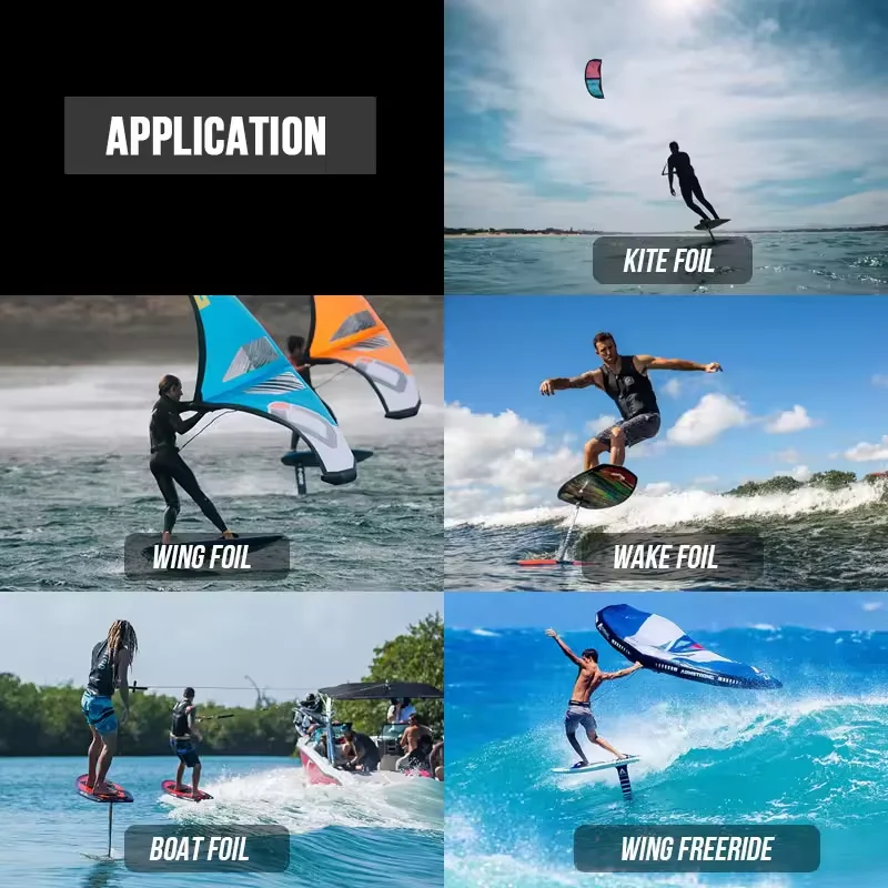 MRX downwind foil board 130 l set with wing package sup panel sail boom for windsurfing down wind wing kite foil board