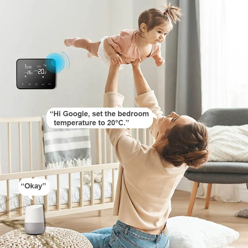 Tuya Smart WiFi Wireless Boiler Heating Programmable Thermostat