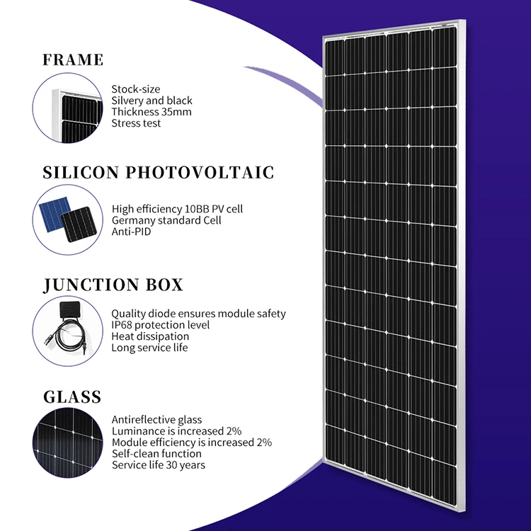 350w Panel  Solar Perc Mono Solar Panels Price 300w 310w 320w330w340w360w pv paneles solares costo