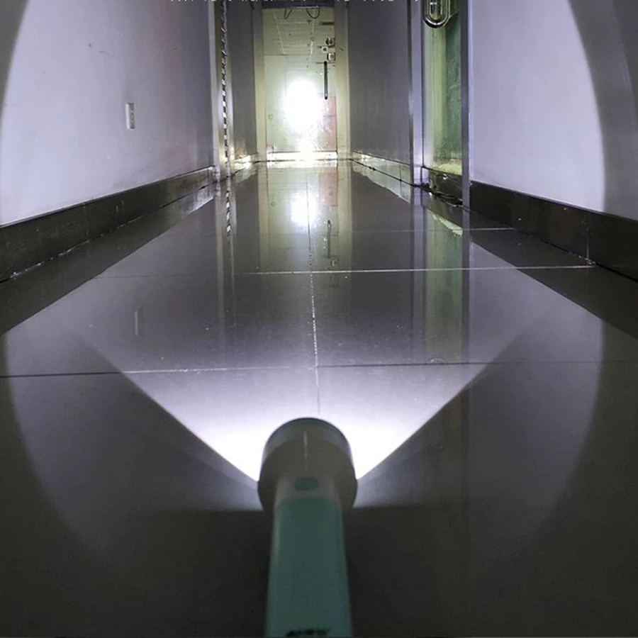 Kamisafe 1500mA Lithium Battery Electric Table Reading Lamp LED Emergency Torch USB Rechargeable Tactical Flashlight Light