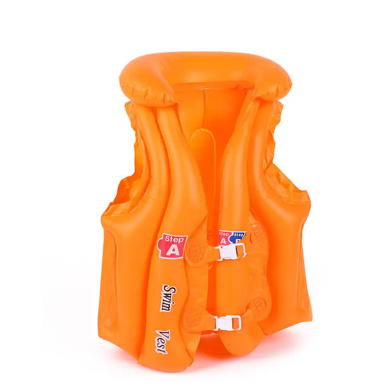 Safety pvc inflatable Children swim vest life-saving jacket water