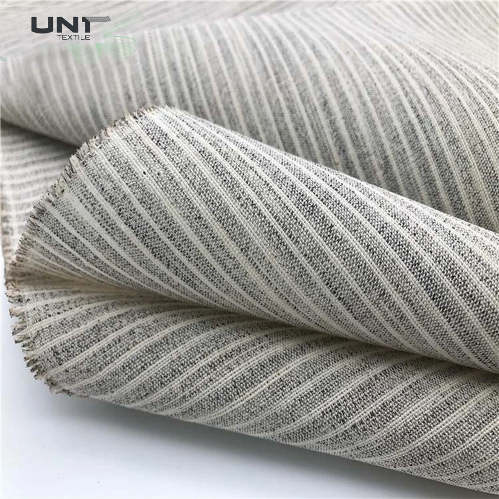 Wholesales Horse Hair Interlining Cotton Canvas Fabric for Suit Tailoring Materials With Low Price