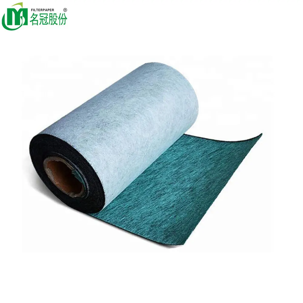 5.33cm/s air flow rate 0.3 micron PP HEPA coconut activated carbon filter material for window filter