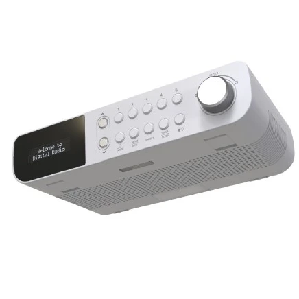 Latest  DAB/ Fm Kitchen Radio Under Cabinet Alarm Clock BT5.0 With Night Light Function