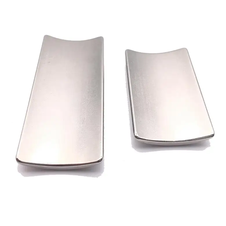 Strong magnetic ceramic arc magnet, rectangular magnet