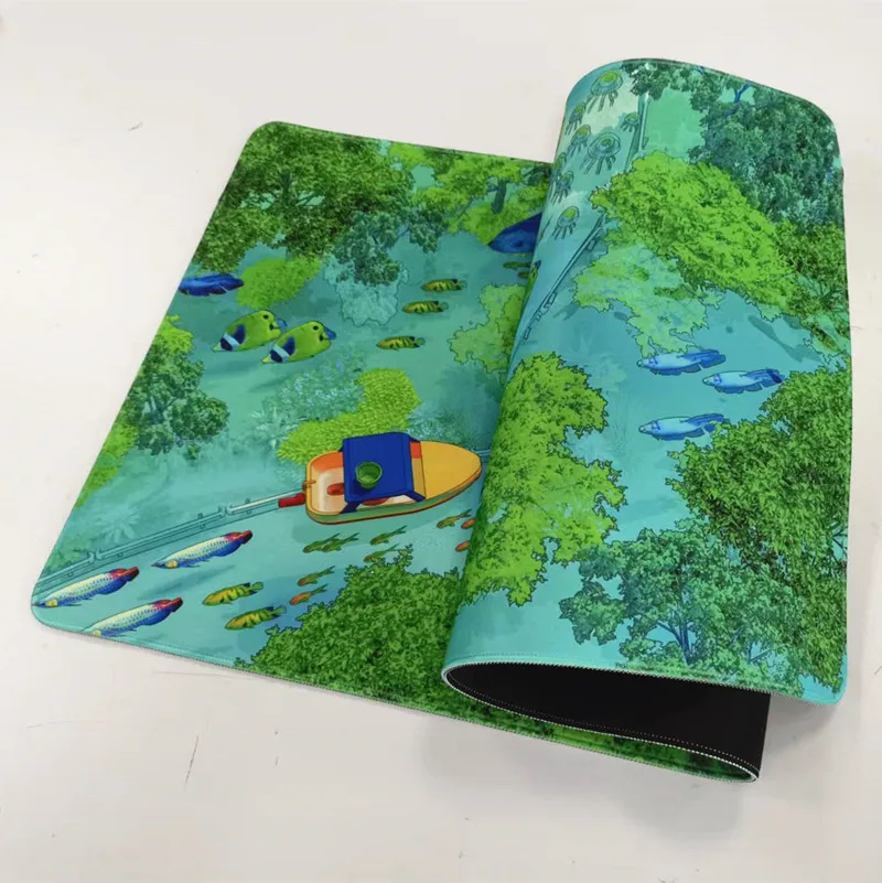 Tigerwings Custom Printed Large Size Tabletop Board Game Mat Rubber Playmat Neoprene Gaming Wargame Battle Mat