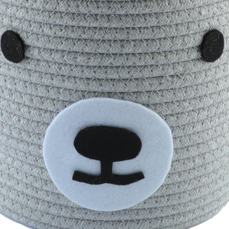 Wholesale Multiple Specifications Baby Cute Woven Basket Cotton Rope Storage Baskets