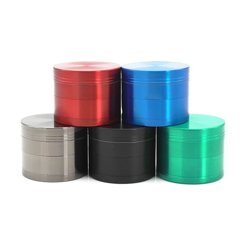 Gunter Factory Direct 40mm 50mm 55mm 63mm 75mm 100mm Tobacco Grinders Smoke Tools Wholesale Custom Logo Herbs And Spice Grinder