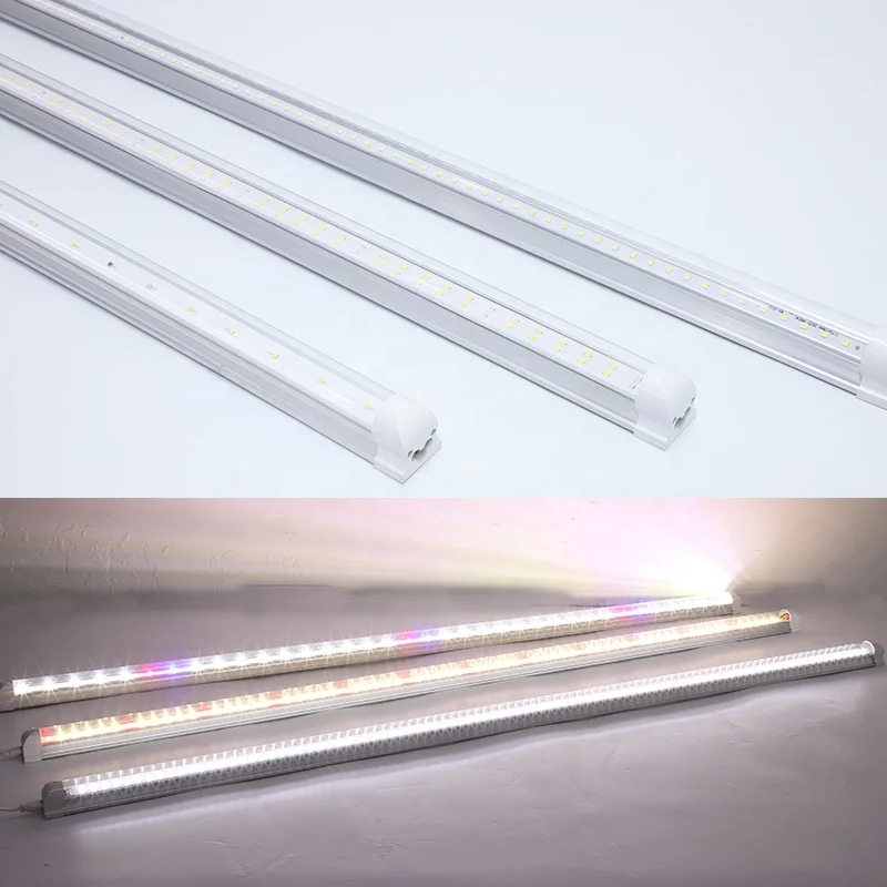 4feet 120cm T8 Tubo Led Uv Grow Light Tubes Supplemental for Growing and Flower