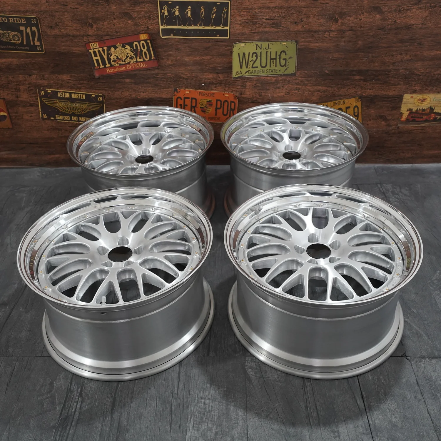 Bright Finish 3 Piece Forged Custom Wheel for bmw e30 bbs rims
