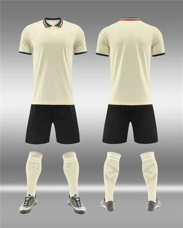 Dropshipping team soccer wear sublimation printed football jersey soccer