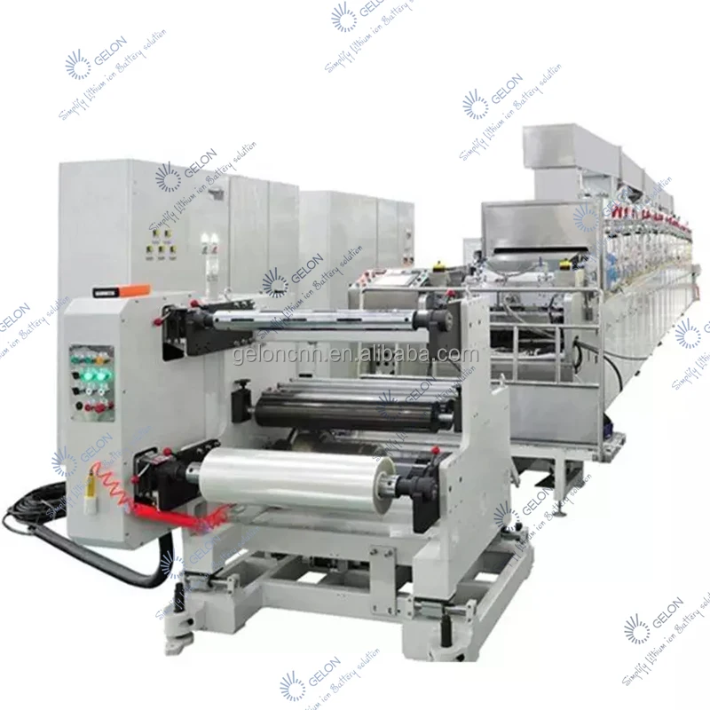 Precision Single Layer Slot Die Coating Machine Lithium Battery Production Line