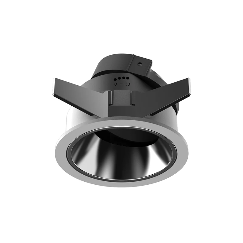 Gold Ring 8.5W Dimmable Mr16 Led Lighting Fixture Recessed Led Cob Spot Light Downlight