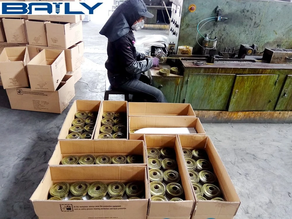 High Quality 15 Degree Wire Welded Coil Nails for Pallet Manufacturing