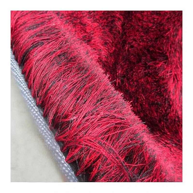 Блестящие ворсистые ковры 4 см/6 см из полиэстера, ковер, ковер