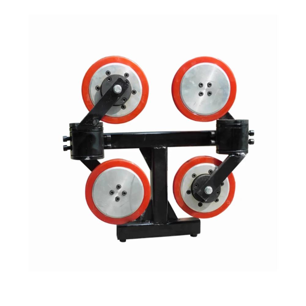 Diamond Wire Saw Machine Universal Wheels Pulley 20 cm 50 cm Rubber 4 Wheels Diamond Wire Saw Accessories for concrete cutting