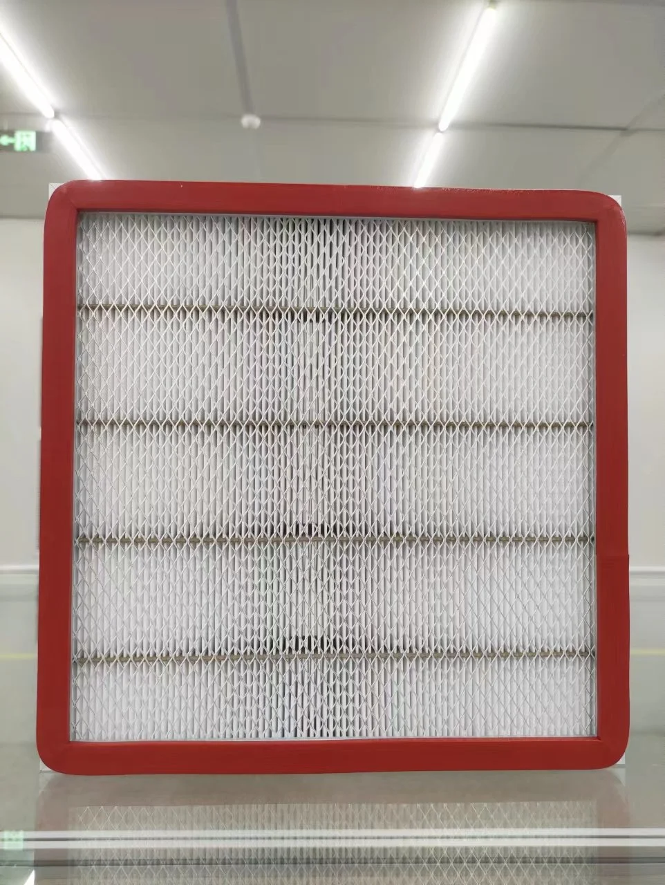 Customized H14 High-Temperature 250℃ Durable Carbon HVAC Air Filter AHU MAU Ventilation Aluminum Separator Panel H13 Efficiency