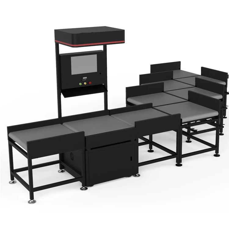 Статическая система измерения объема конвейера Dws для сортировки, Сортировочная система для взвешивания