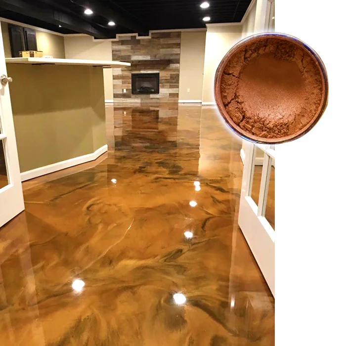 Фирменные напольные краски, цветной перламутровый пигмент, слюдяное порошковое покрытие, перламутровая металлическая 3d Смола, эпоксидная напольная краска